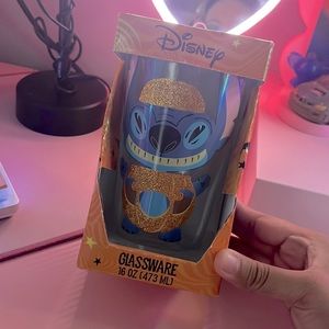 Disney Stitch Glass Cup